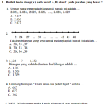 SOAL DAN JAWABAN LATIHAN UAS MATEMATIKA KELAS 3 SD SEMESTER 1 SERBA
