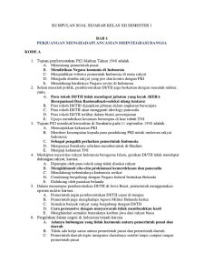 Mengasah Pemahaman Sejarah Contoh Soal Pilihan Ganda Sejarah Kelas 12
