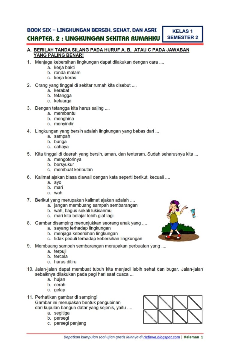 5 Rahasia Latihan Soal Ulangan Tema 4 Kelas 2 SD Semester 1 Agar Nilai Anak Melonjak 5 Rahasia Latihan Soal Ulangan Tema 4 Kelas 2 SD Semester 1 Agar Nilai Anak Melonjak