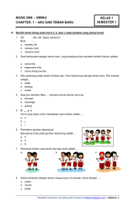 Menguasai Tema 4 Semester 1 Kelas 2 Kunci Sukses Melalui Latihan Soal