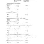 Soal Ukk Matematika Kelas X Smk Semester Genap