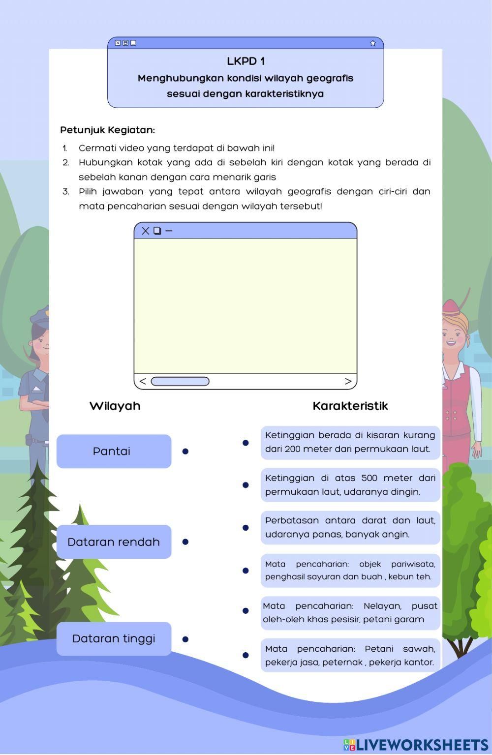LKPD IPAS Kelas IV Bab 5 Topik C Masyarakat di Daerahku worksheet LKPD IPAS Kelas IV Bab 5 Topik C Masyarakat di Daerahku worksheet