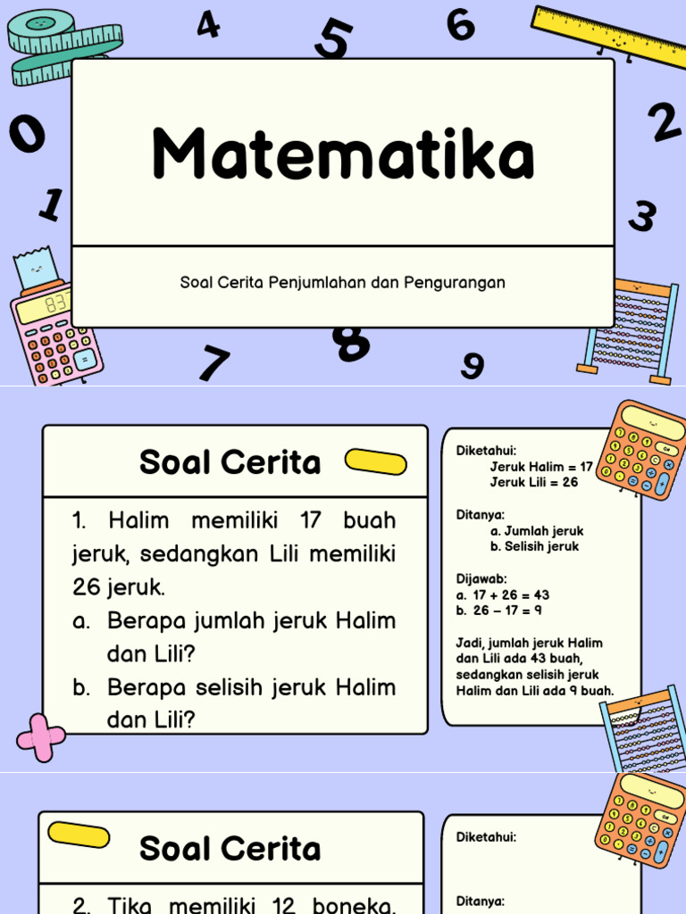5 Cara Mudah Pahami Soal Cerita Pengurangan Kelas 3 SD yang Sering Bikin Bingung