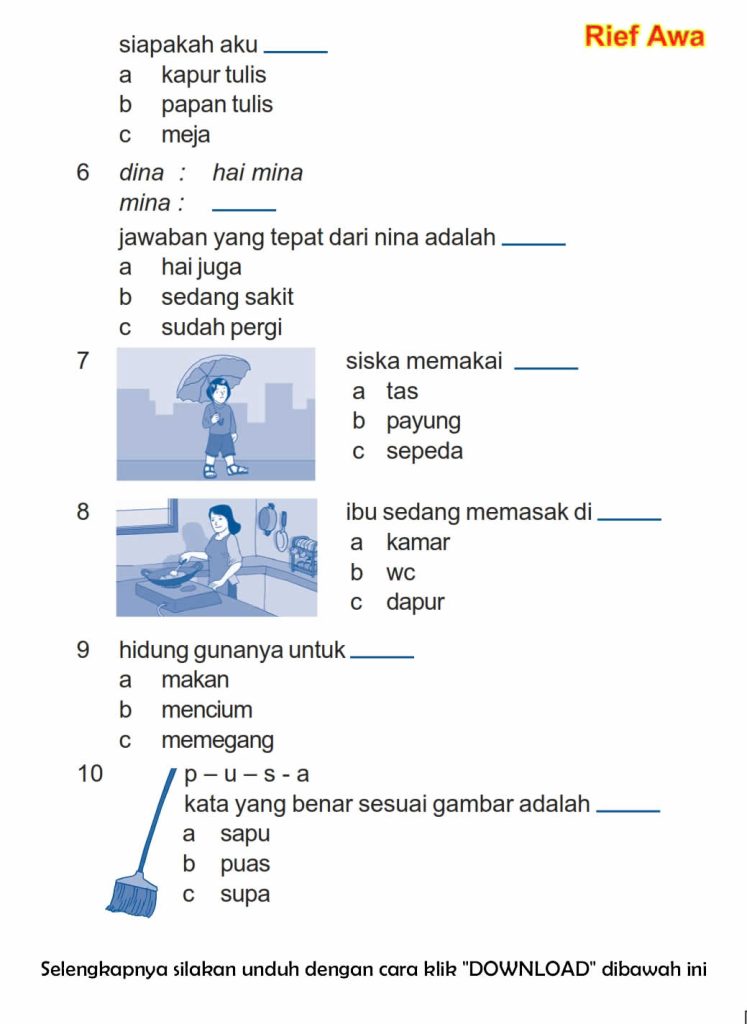 5 Contoh Soal Melengkapi Kalimat Rumpang Bahasa Indonesia Kelas 3 SD yang Wajib Dikuasai