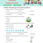 Mengukur Pemahaman Dini Contoh Soal Ulangan Harian Kelas 1 Tema 1