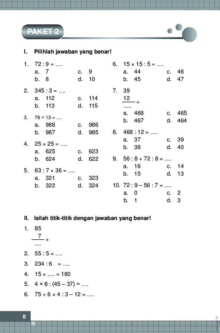 5 Rahasia Contoh Soal Matematika Tema 1 Kelas 3 yang Terbukti Bikin Anak Paham 5 Rahasia Contoh Soal Matematika Tema 1 Kelas 3 yang Terbukti Bikin Anak Paham