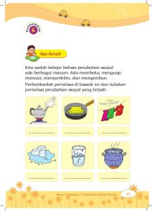 Contoh Soal Perubahan Wujud Benda Kelas 3 Sd Tulisan