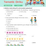 Memahami Lingkungan Sekitar Contoh Soal Ulangan Harian Kelas 1 Tema 4