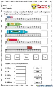 Mengenal Satuan Panjang Sentimeter dan Meter untuk Anak Kelas 2 SD