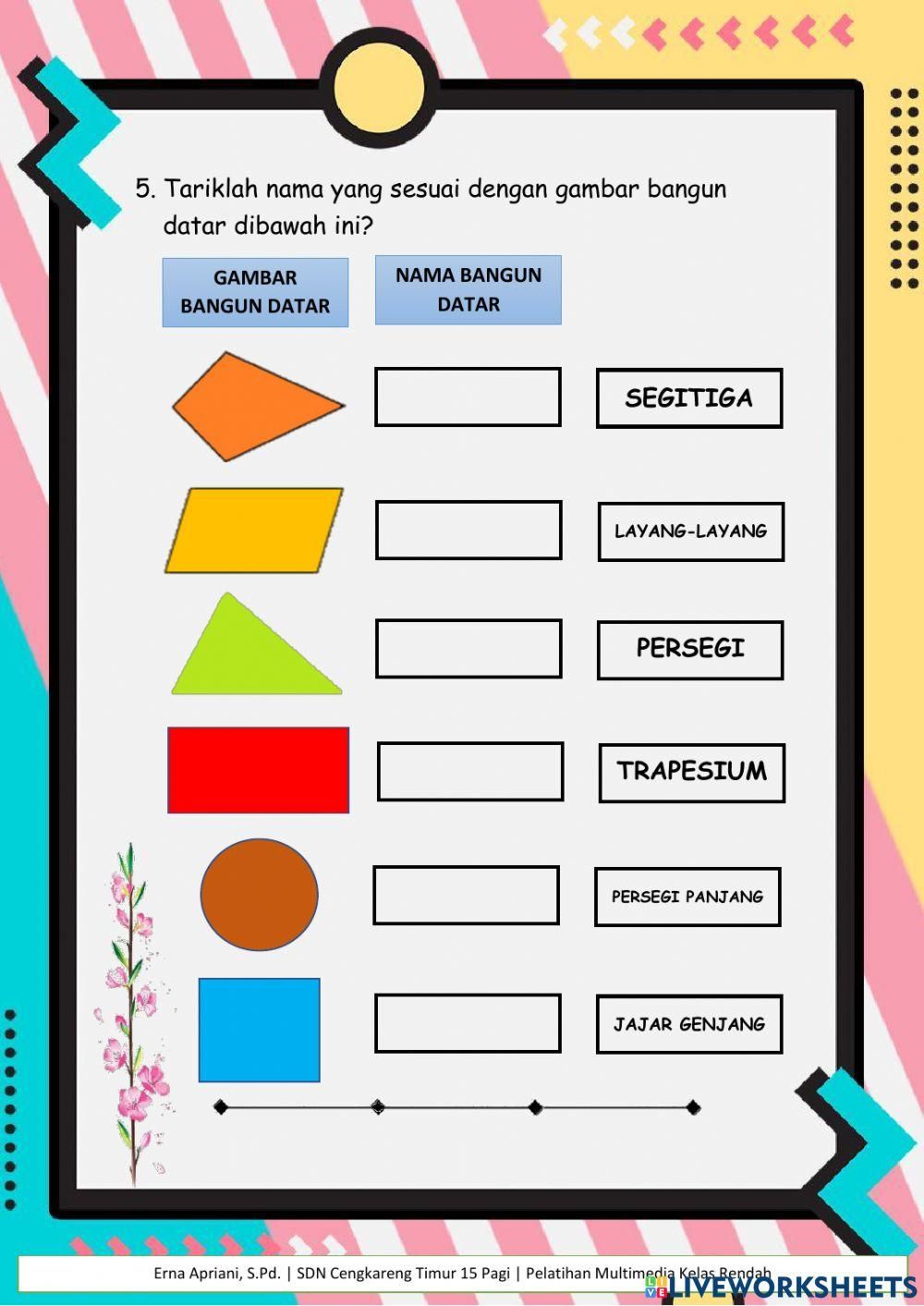 Lkpd bangun datar kelas 2 worksheet Lkpd bangun datar kelas 2 worksheet