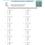 Soal Matematika Pengurangan Kelas 3 PDF