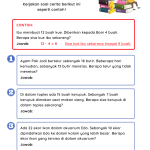 Soal Cerita Pengurangan Kelas 3 - inPoint