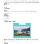 Soal Permukaan Bumi Kelas 5 SD PDF
