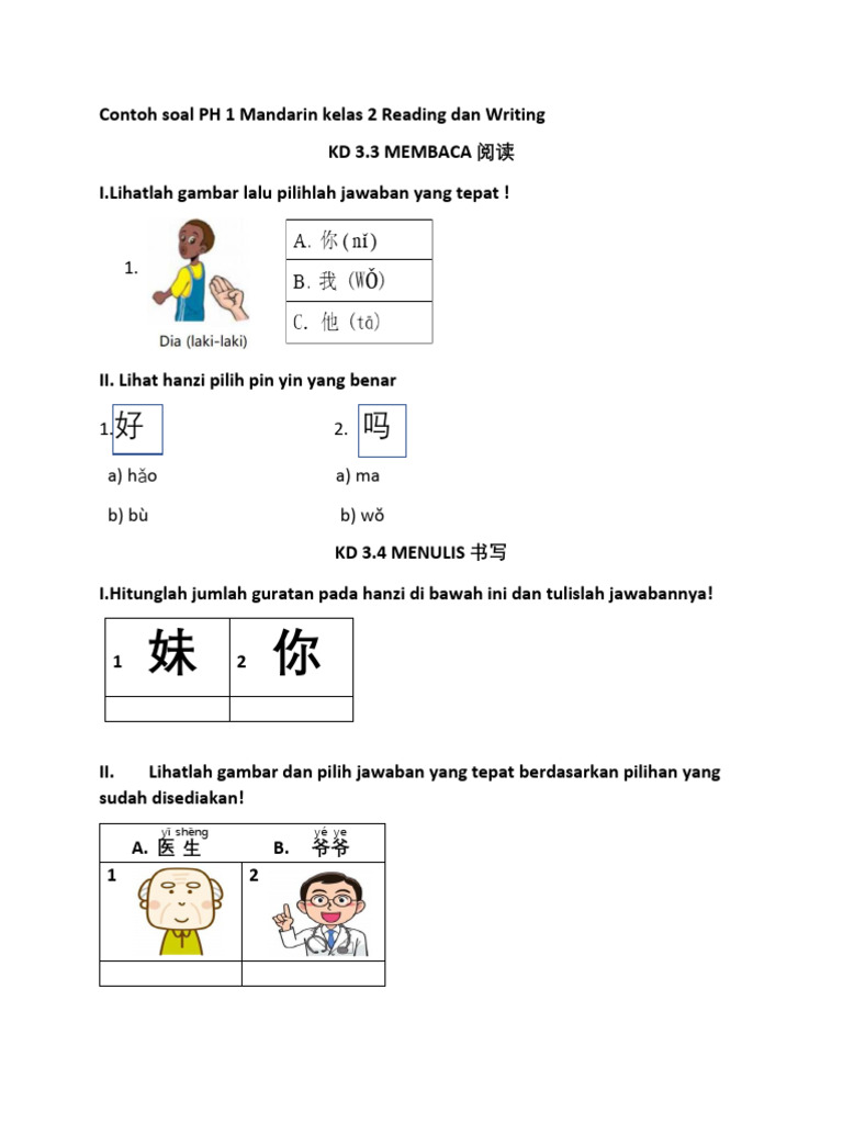Les Bahasa Mandarin Batam