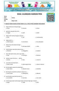 Kunci Sukses Belajar Panduan Lengkap Download Soal Ulangan Harian PKn