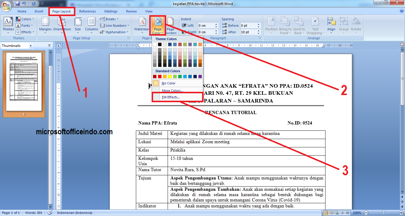 7 Rahasia Cara Ubah Warna Background di Word Agar SPK Mobil Tidak Mengubah Warna