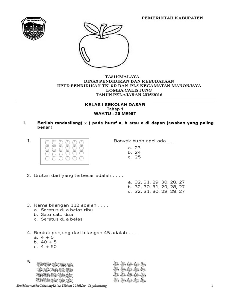 Contoh Soal Lomba Calistung untuk Anak Kelas 1: 7 Materi Wajib Latihan Sebelum Terlambat