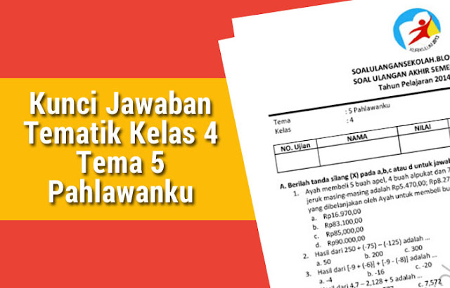 Terbukti jawaban soal matematika halalaman 110 kelas 4 tema 5 Dipahami Sebelum Ujian!