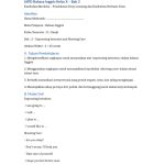 LKPD Bahasa Inggris Kelas X Niat Kepedulian PDF